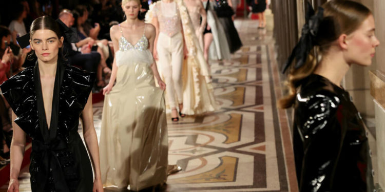 Chanel at fashion week, without the sacked designer Viard